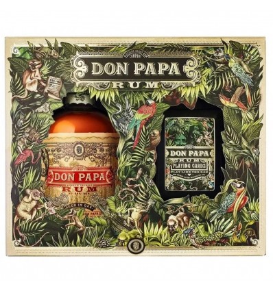 Don Papa + Hrací Karty 0,7 l 40%