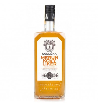 Sudlička Meruňkový likér 37,5 % 0,7 l – ovocný likér z meruněk
