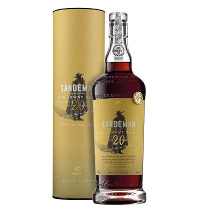 Sandeman Tawny Porto 20 YO 0,75l produktové foto bílé pozadí