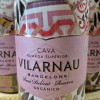Detail etikety Vilarnau Cava Rosé Organic