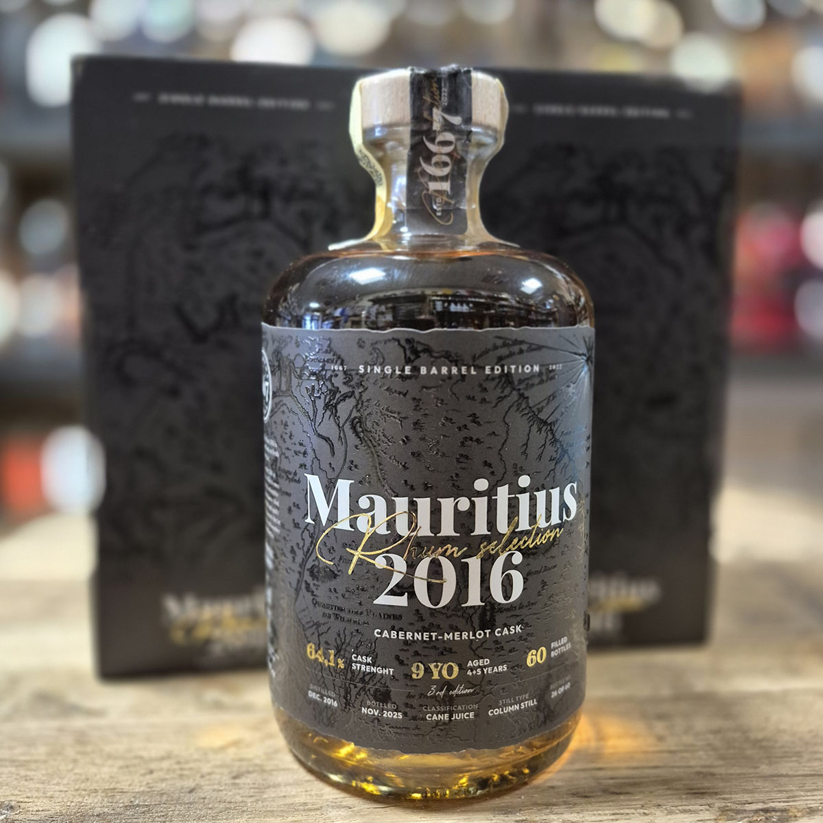 Single Barrel Mauritius 2016 luxusní rum skladem nejlepší cena Napojecerveny.cz