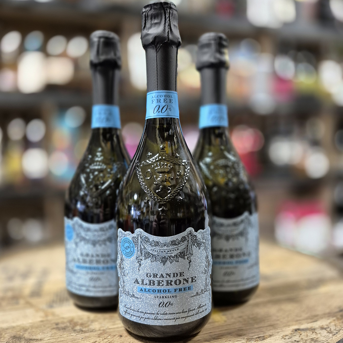 Grande Alberone nealkoholický sekt aranžmá na prodejně Napojecerveny.cz