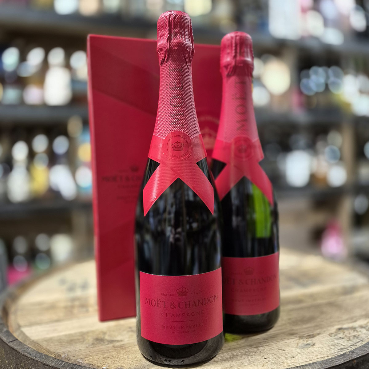 Moët & Chandon Impérial Brut Holiday Edition – luxusní aranžmá